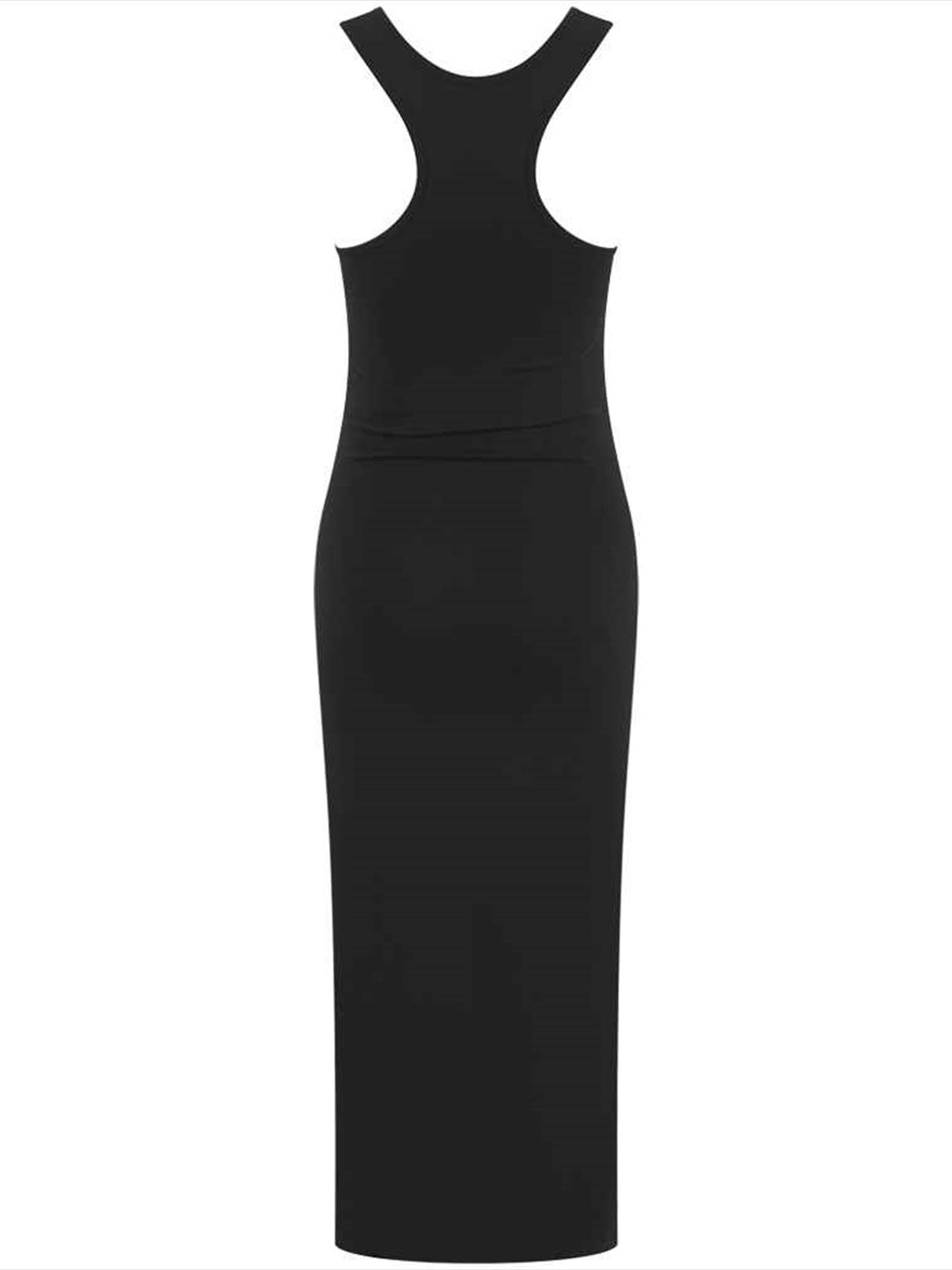 SK114 SF Clothing Ladies Racer Back Midi Dress Image 2