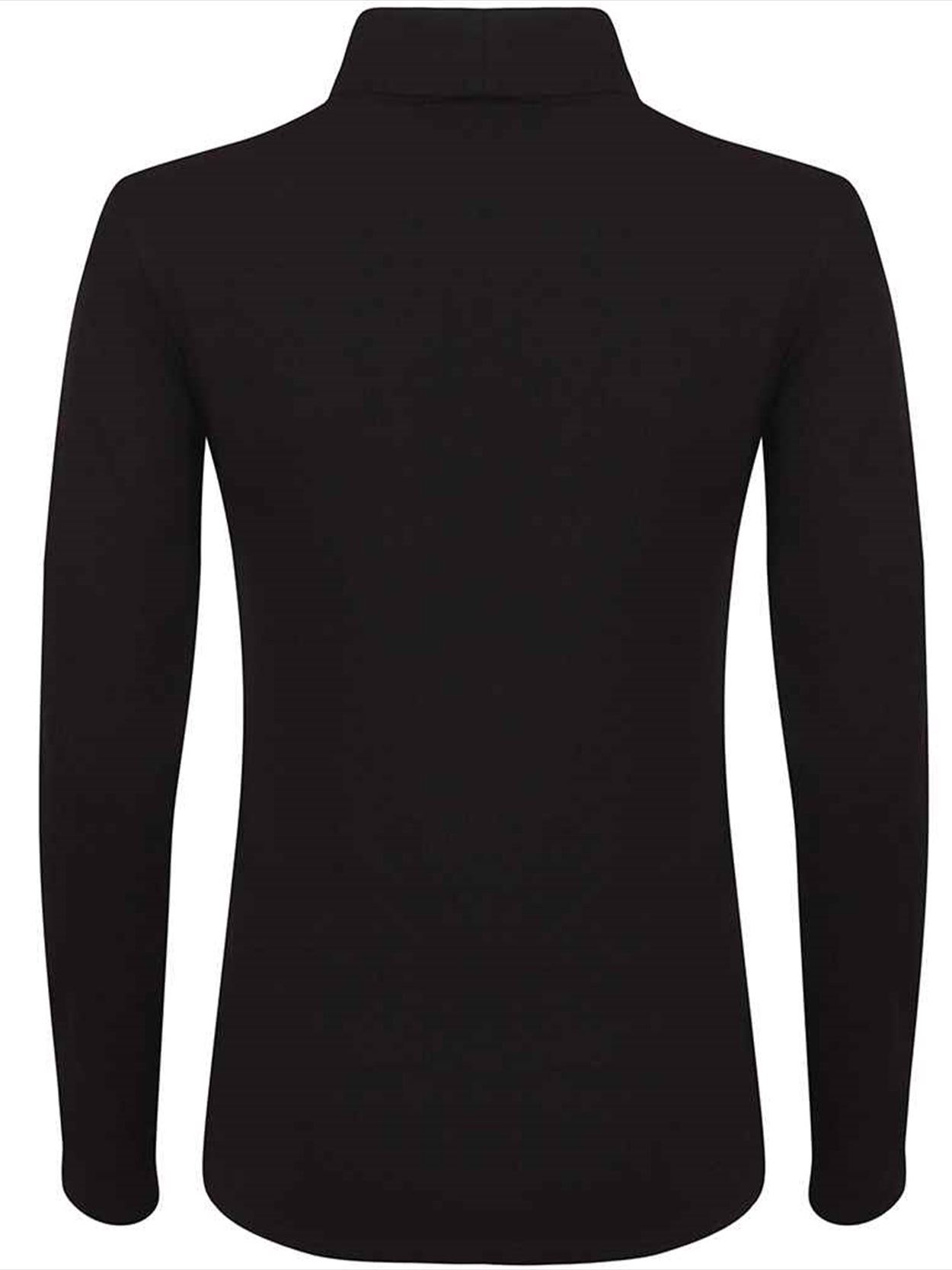 SK125 SF Clothing Ladies Feel Good Stretch Roll Neck T-Shirt Image 2