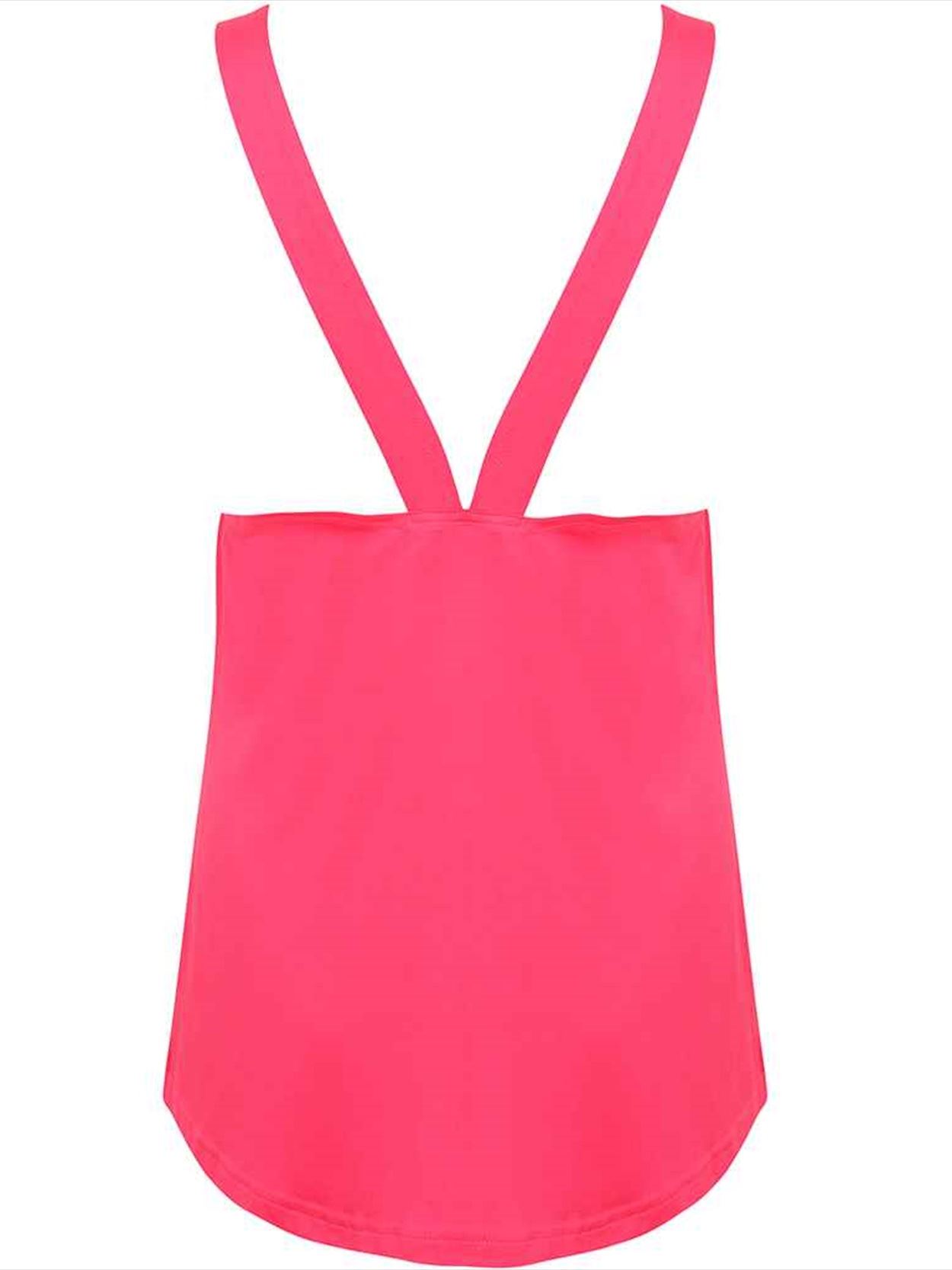 SK241 SF Clothing Ladies Fashion Workout Vest Image 2