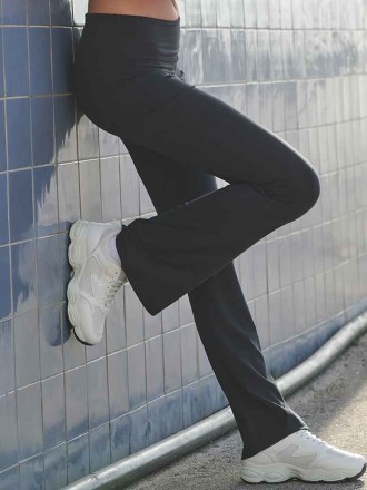 SK428 SF Clothing Ladies Flared Leggings