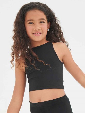 SM106 SF Clothing Kids Cropped Top