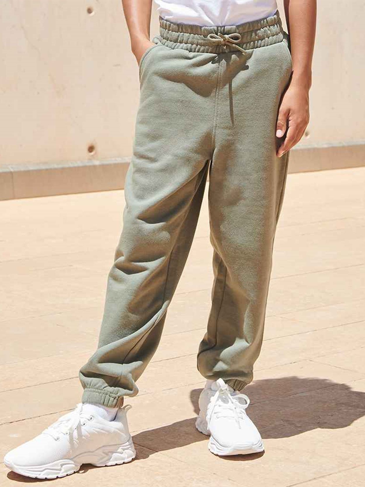 SM430 SF Clothing Kids Sustainable Fashion Cuffed Joggers Image 1