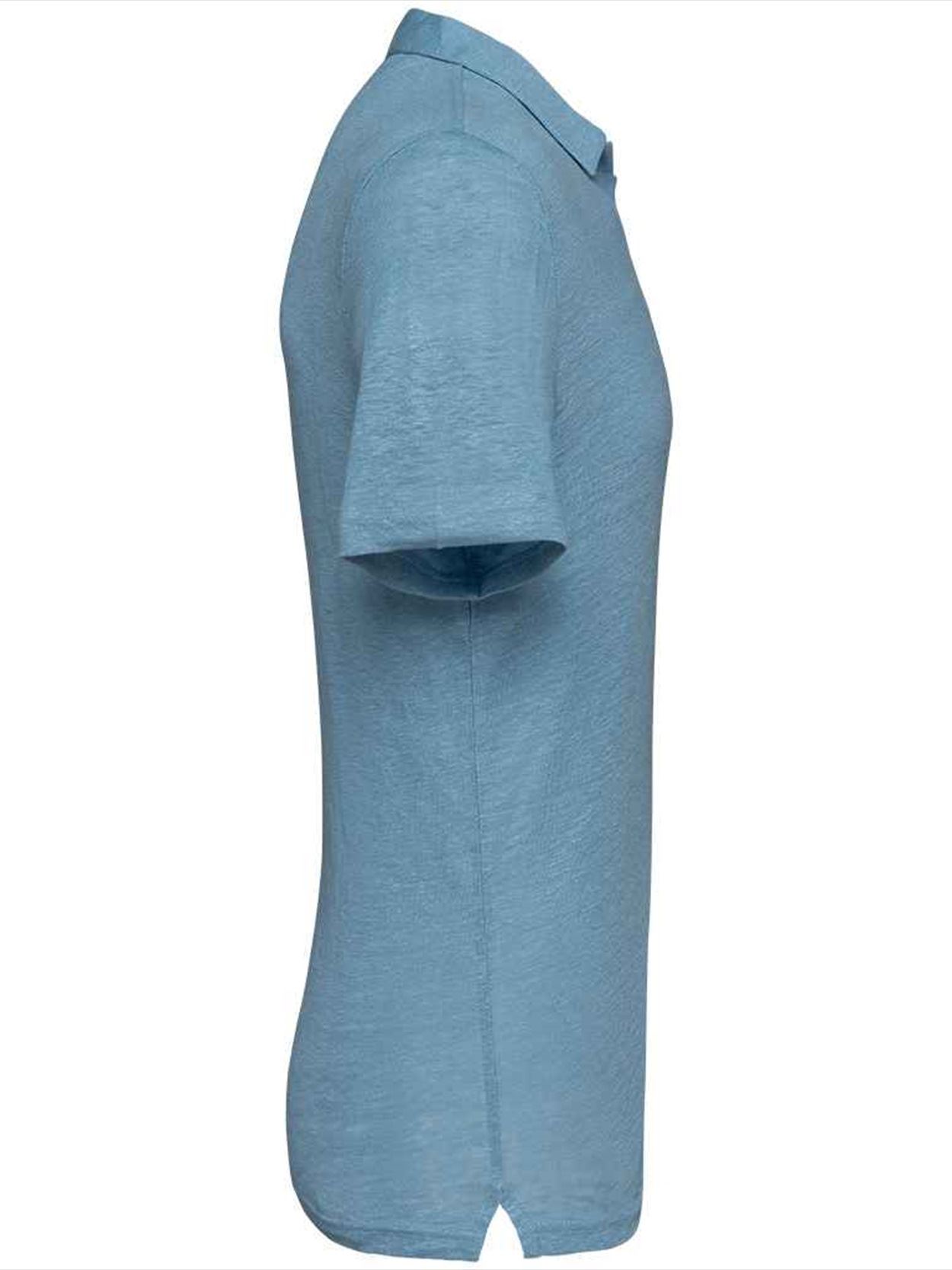SP220 Spasso Linen Polo Shirt Image 3
