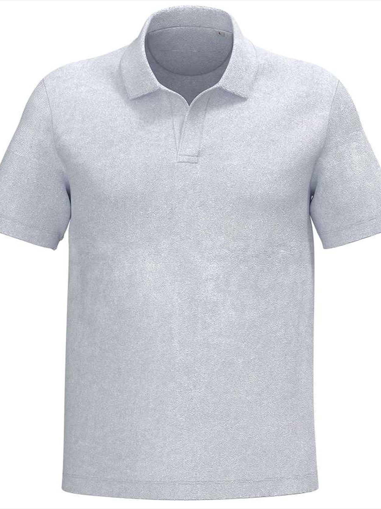 SP229 Spasso Terry Towel Polo Shirt Image 1