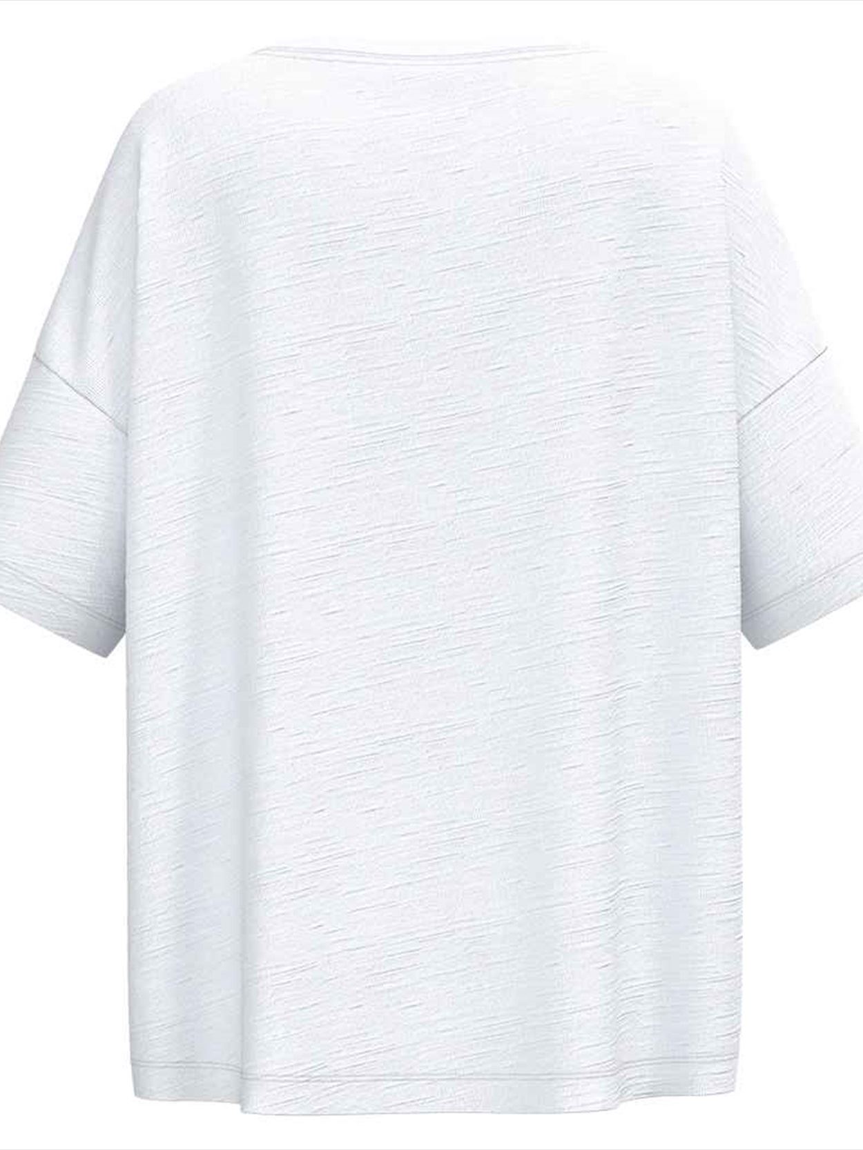 SP304 Spasso Ladies Oversized Slub T-Shirt Image 2