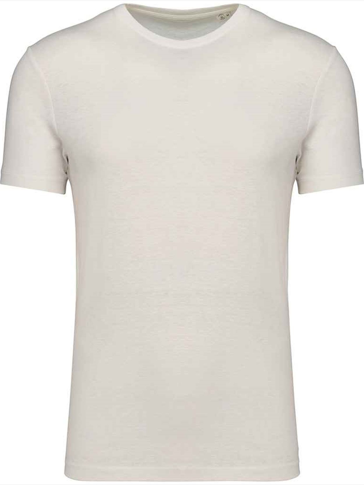 SP325 Spasso Unisex Organic Cotton Linen Blend T-Shirt Image 1