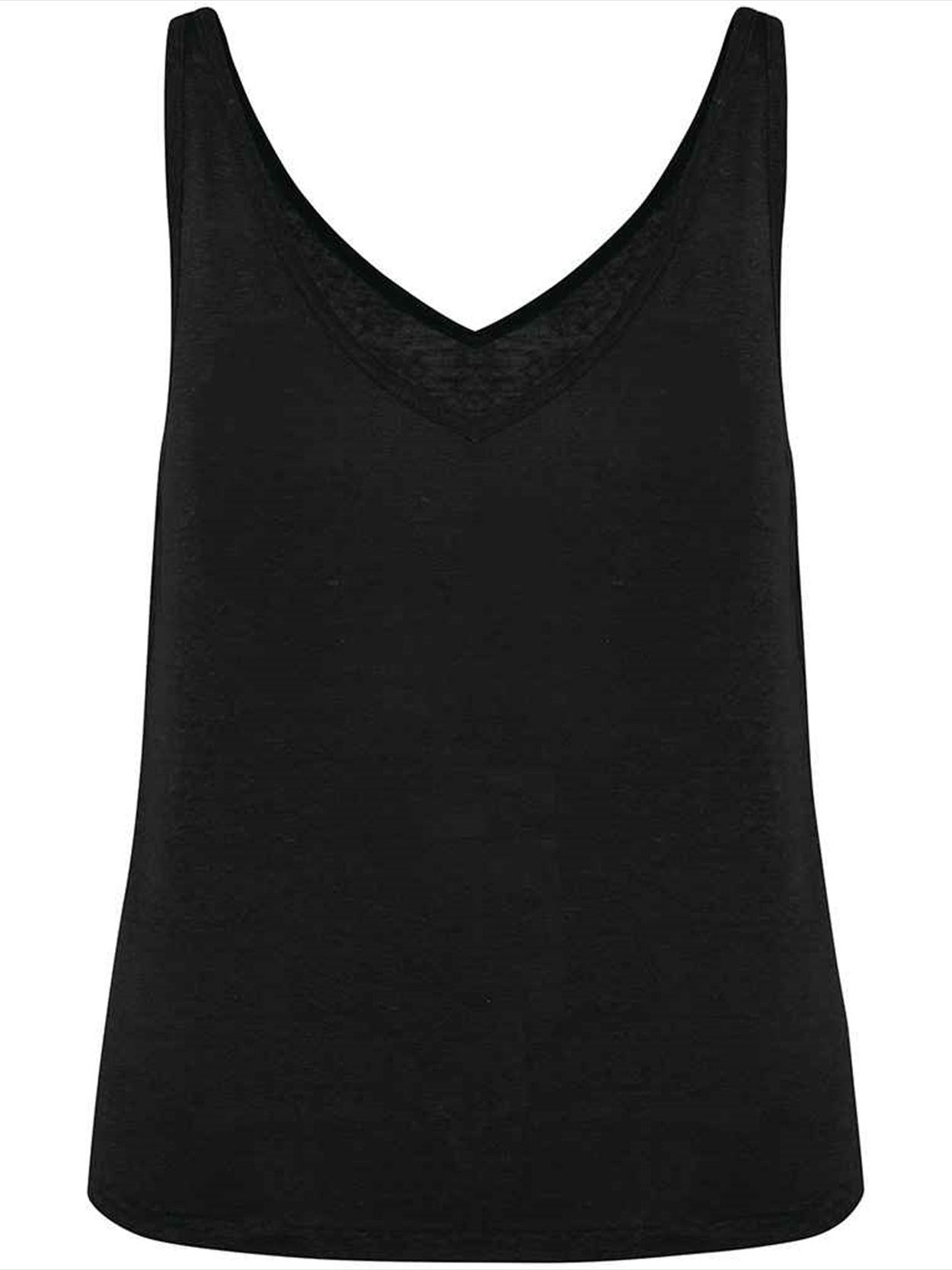 SP343 Spasso Ladies Linen Tank Top Image 1