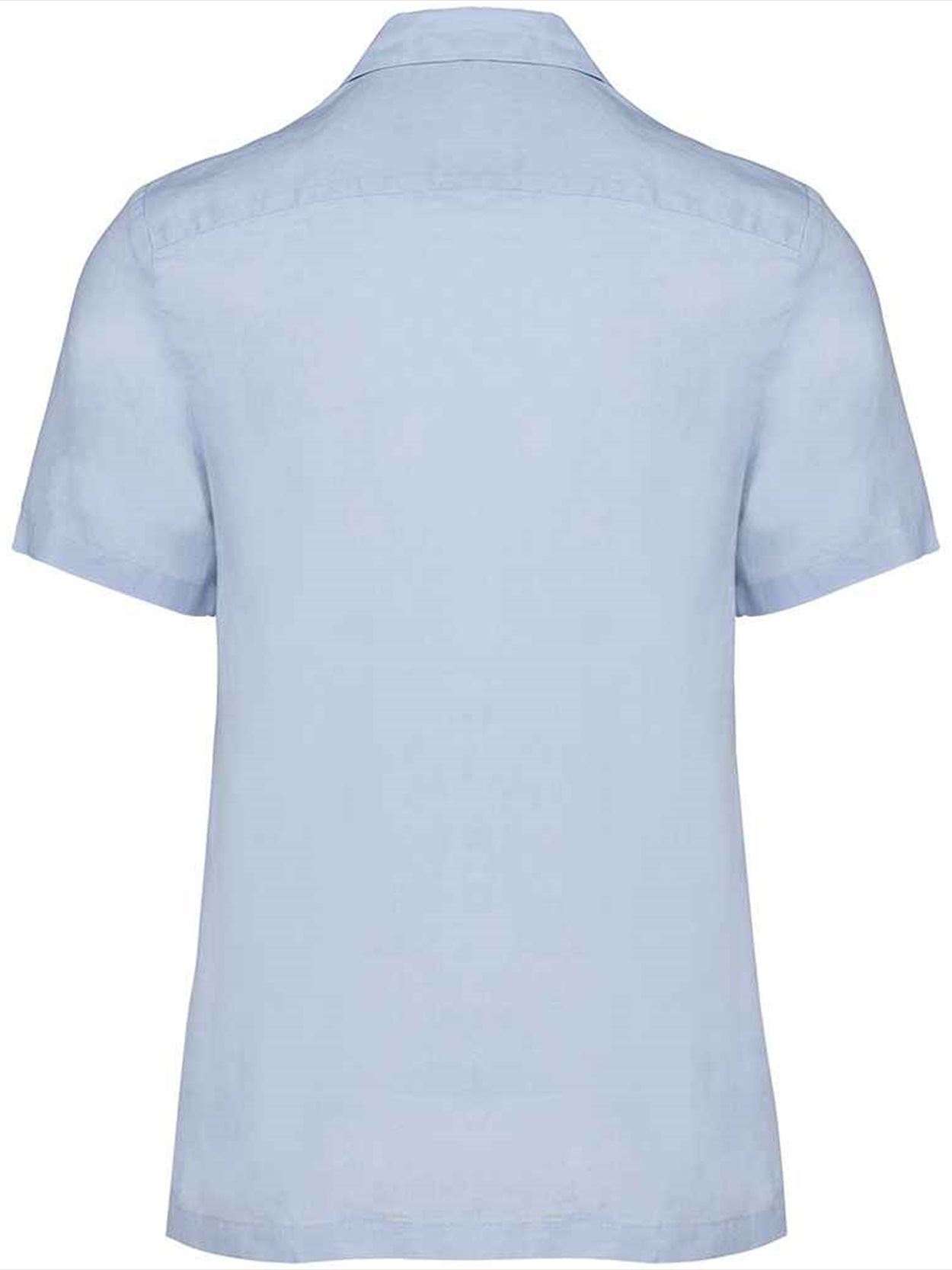 SP509 Spasso Short Sleeve Linen Shirt Image 2