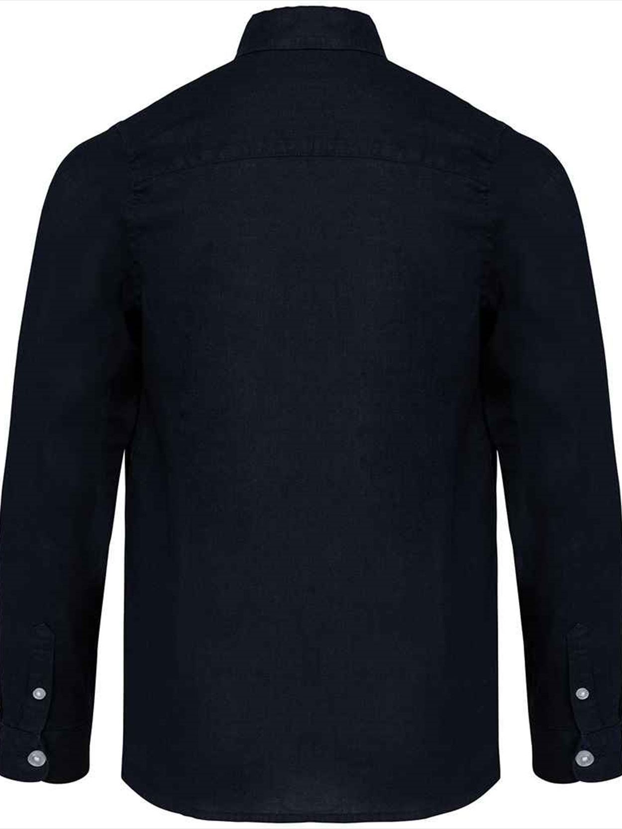 SP512 Spasso Kids Long Sleeve Linen Shirt Image 2