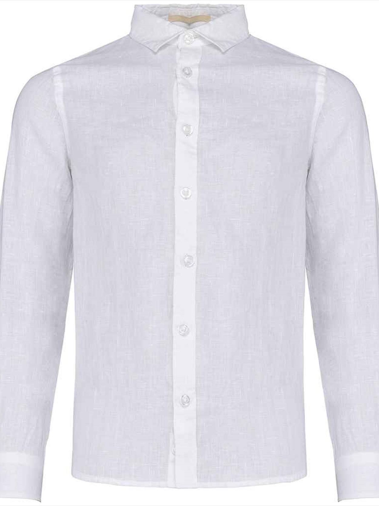 SP512 Spasso Kids Long Sleeve Linen Shirt Image 1