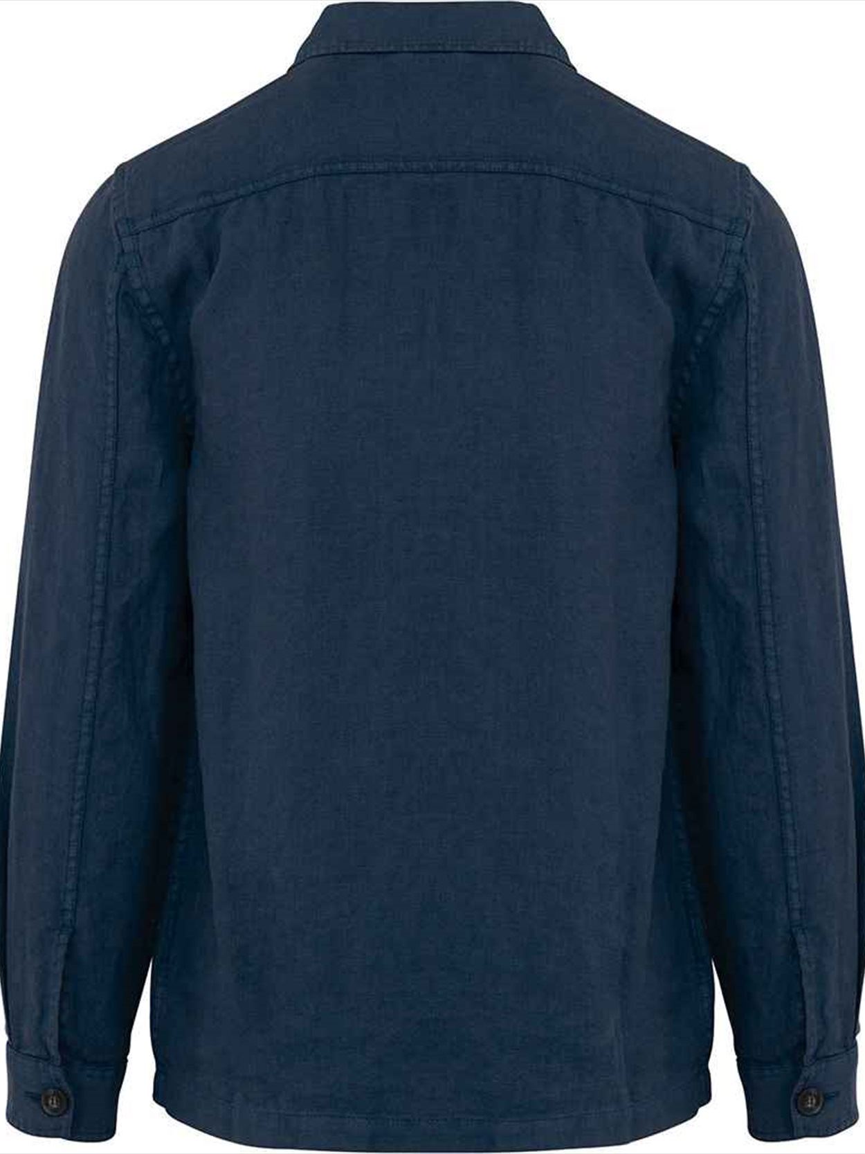 SP516 Spasso Linen Washed Overshirt Image 2