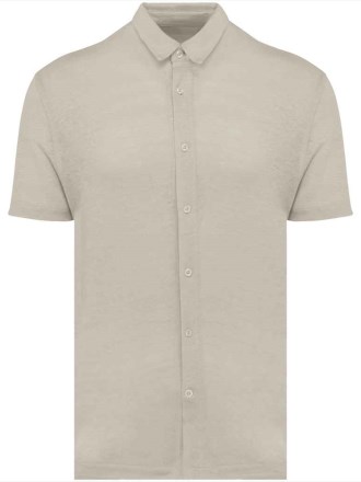 SP517 Spasso Short Sleeve Linen Shirt
