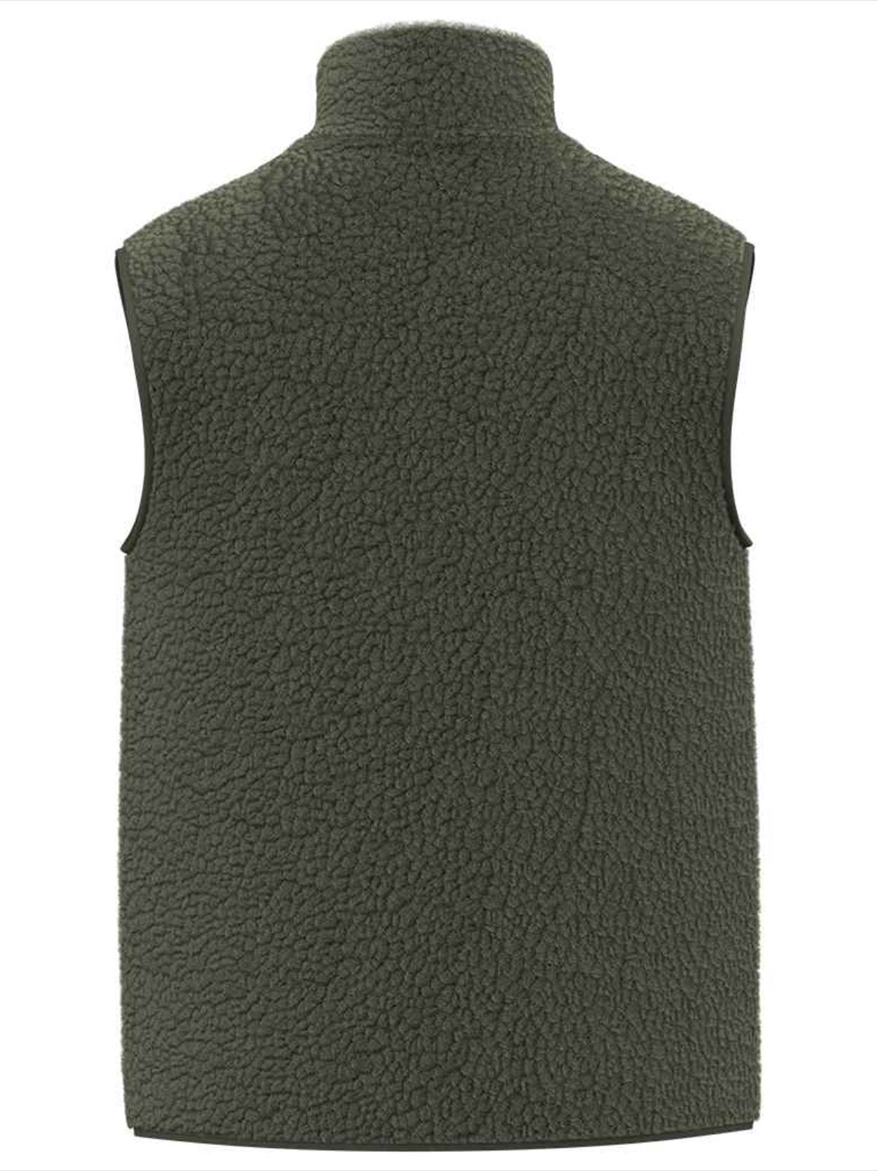 SP603 Spasso Unisex Sherpa Bodywarmer Image 2
