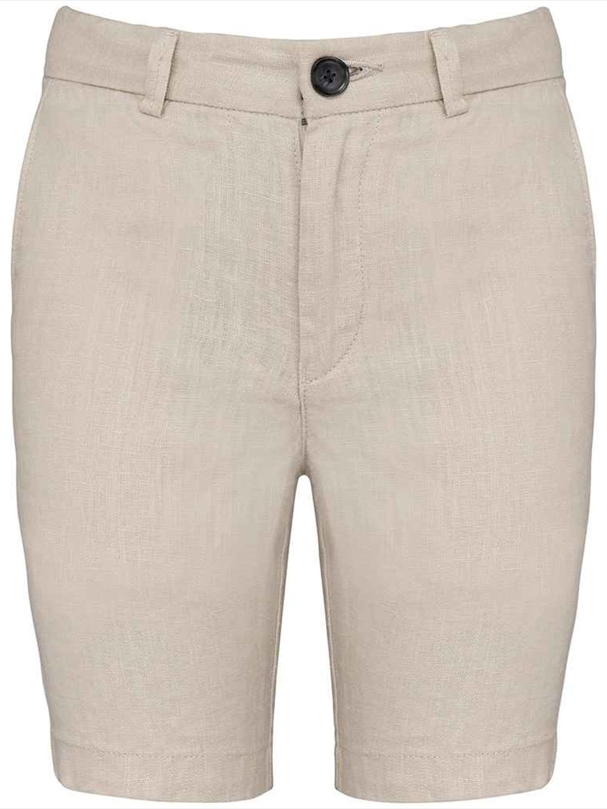 SP709 Spasso Kids Linen Bermuda Shorts Image 1