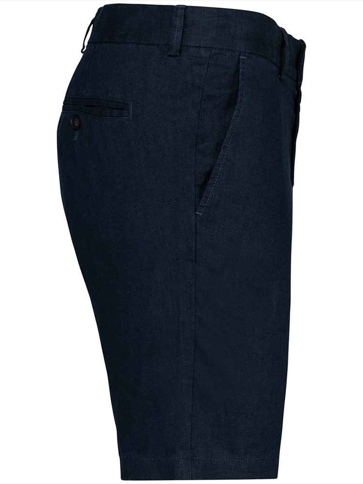 SP711 Spasso Linen Bermuda Shorts Image 3