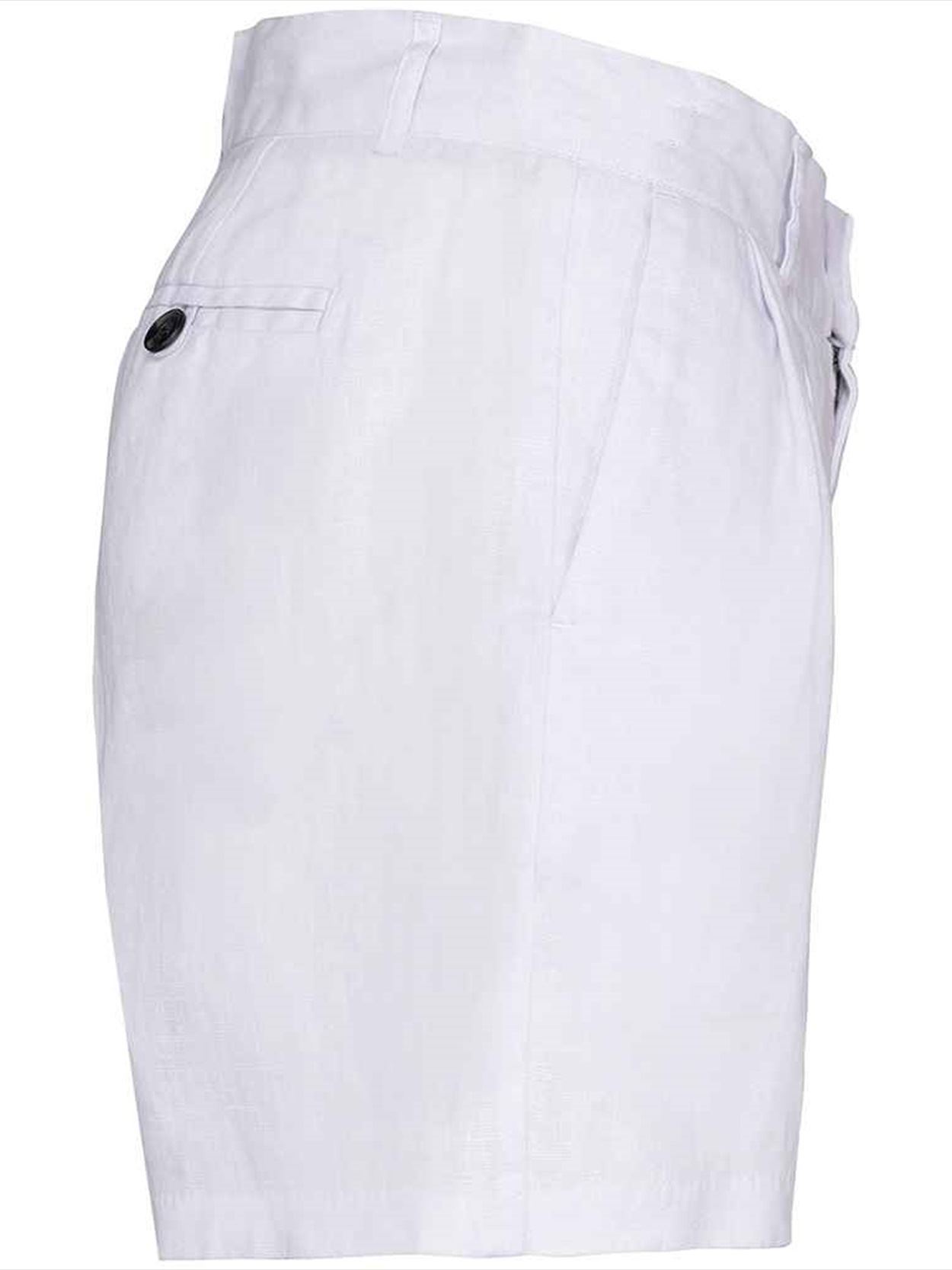 SP713 Spasso Ladies Linen Bermuda Shorts Image 3