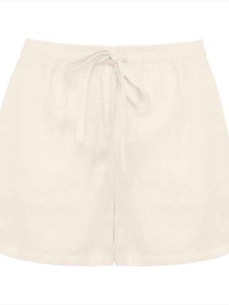 SP723 Spasso Ladies Linen Shorts