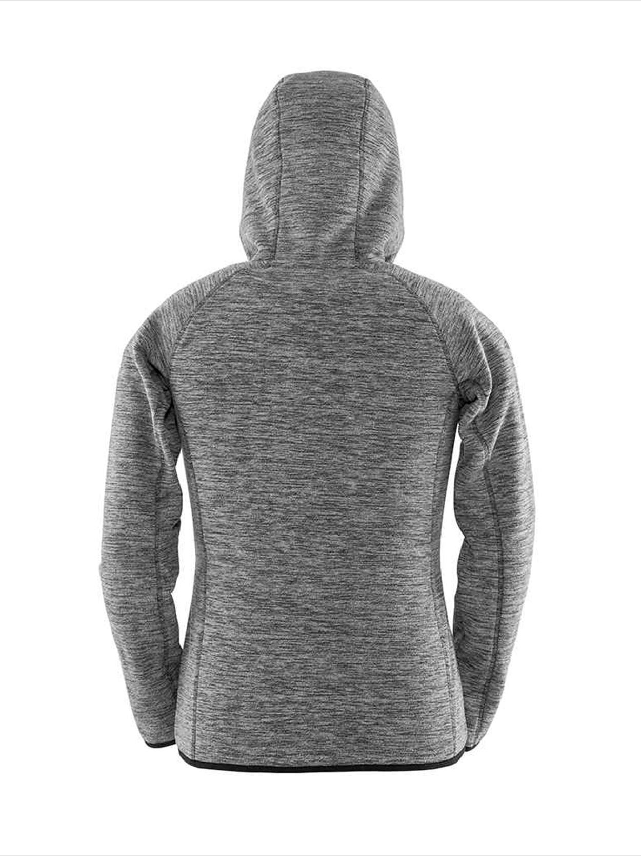 SR245F S245F Spiro Ladies Micro Fleece Hoodie Image 2