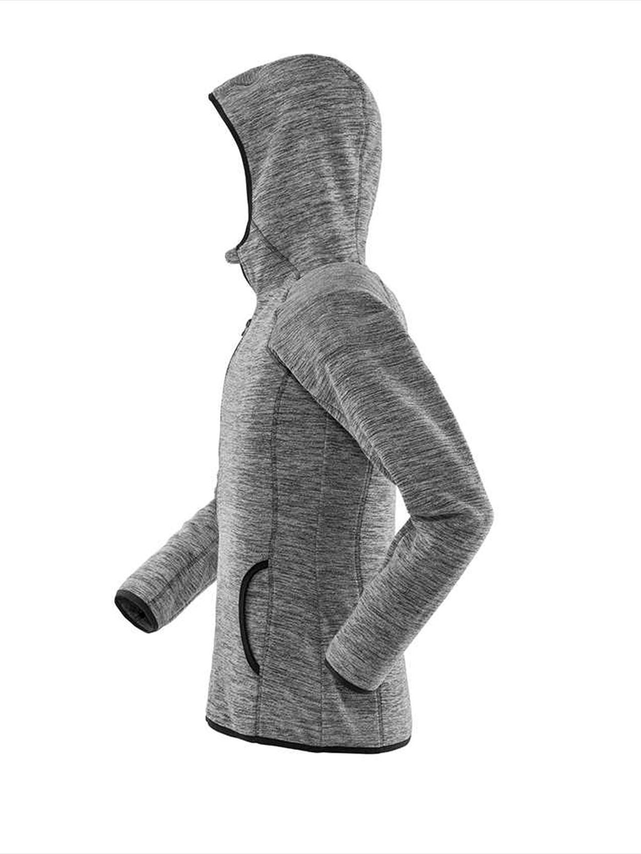 SR245F S245F Spiro Ladies Micro Fleece Hoodie Image 3