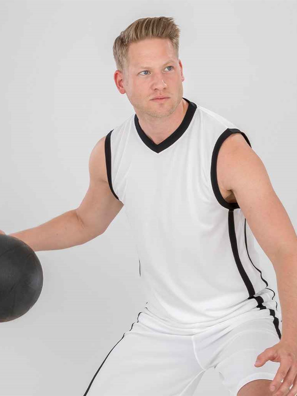 SR278M S278M Spiro Basketball Top Image 2
