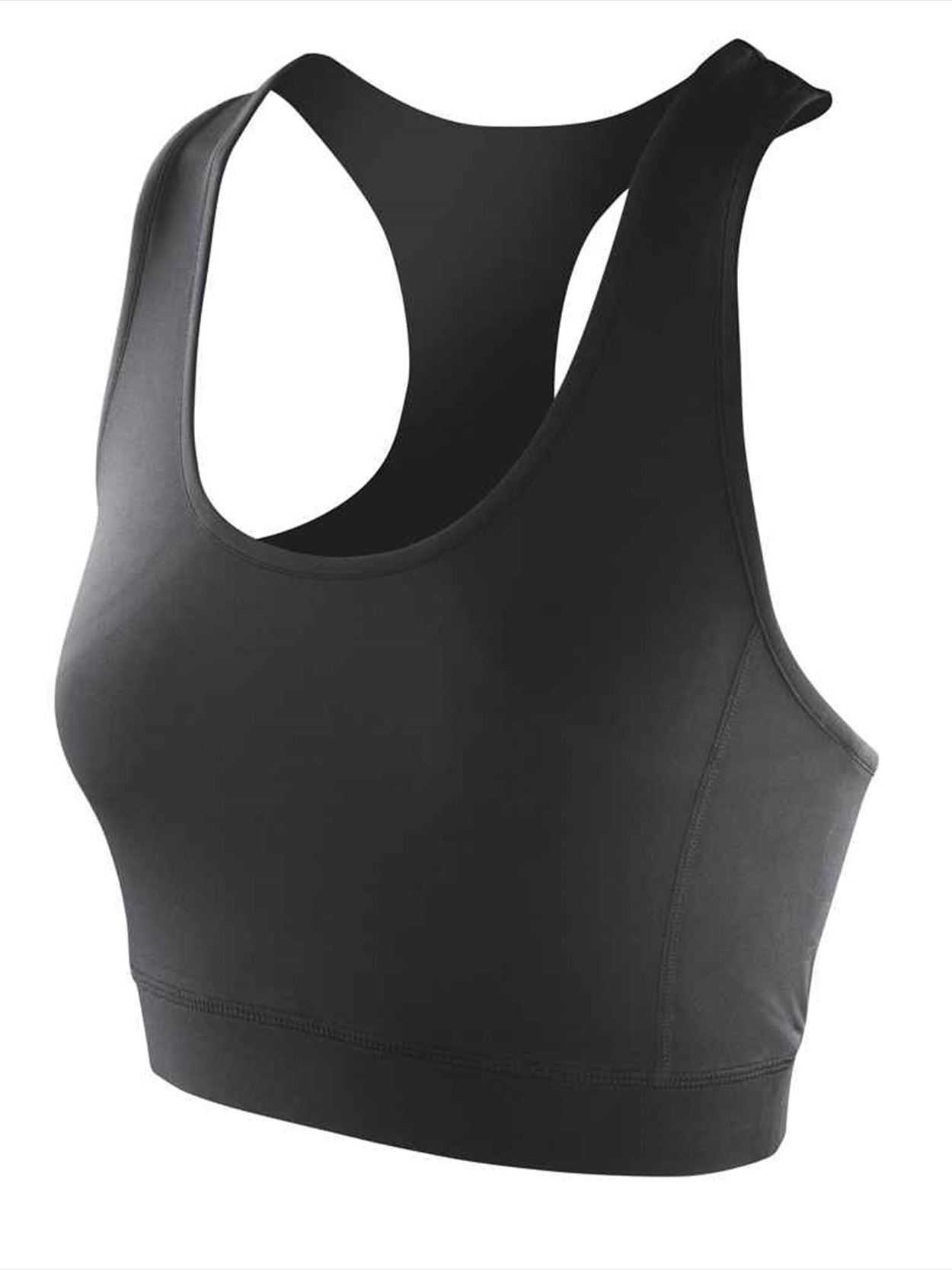SR282F S282F Spiro Impact Ladies Softex® Crop Top Image 1