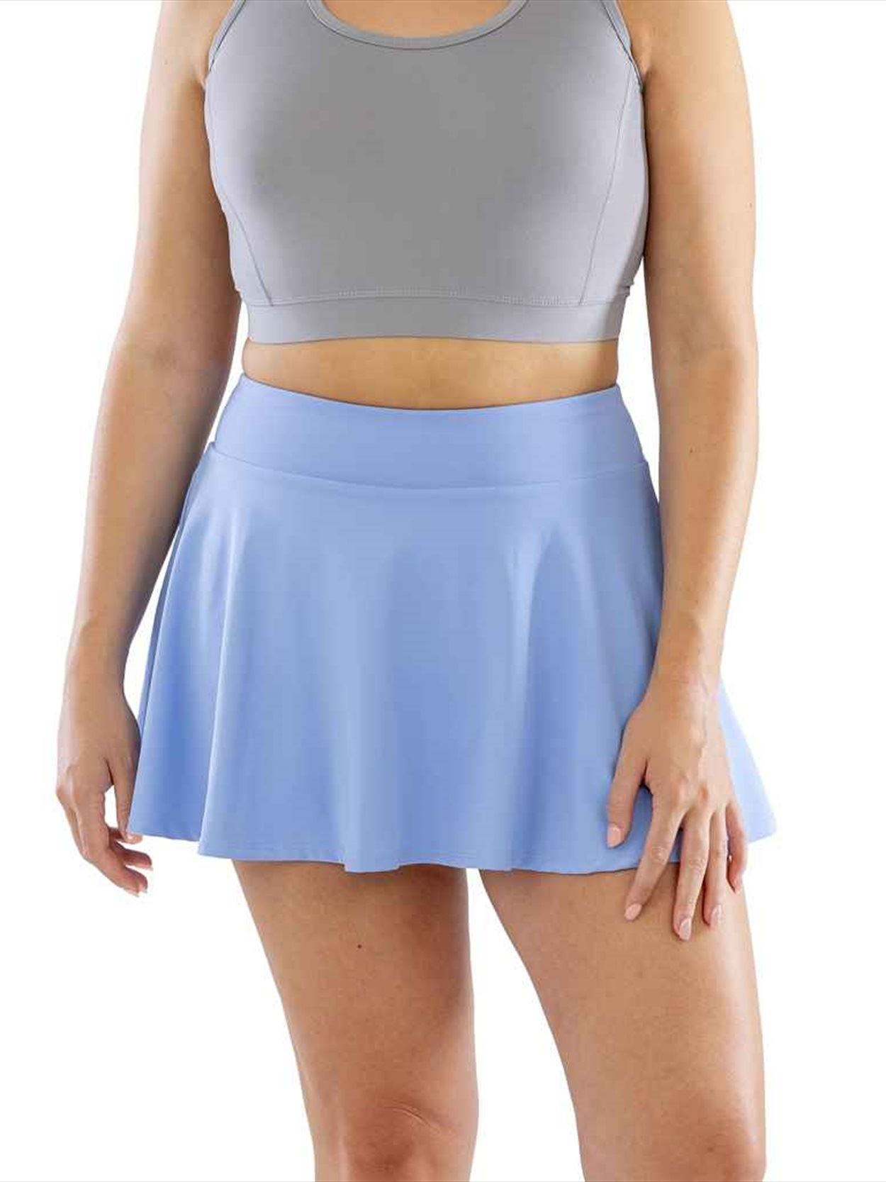 SR797F S797F Spiro Ladies Recycled Fitness Skort Image 2