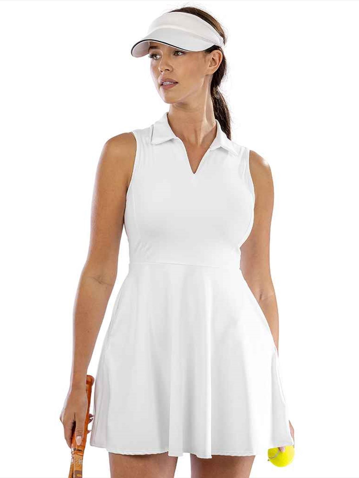 SR799F S799F Spiro Ladies Recycled Fitness Dress Image 1