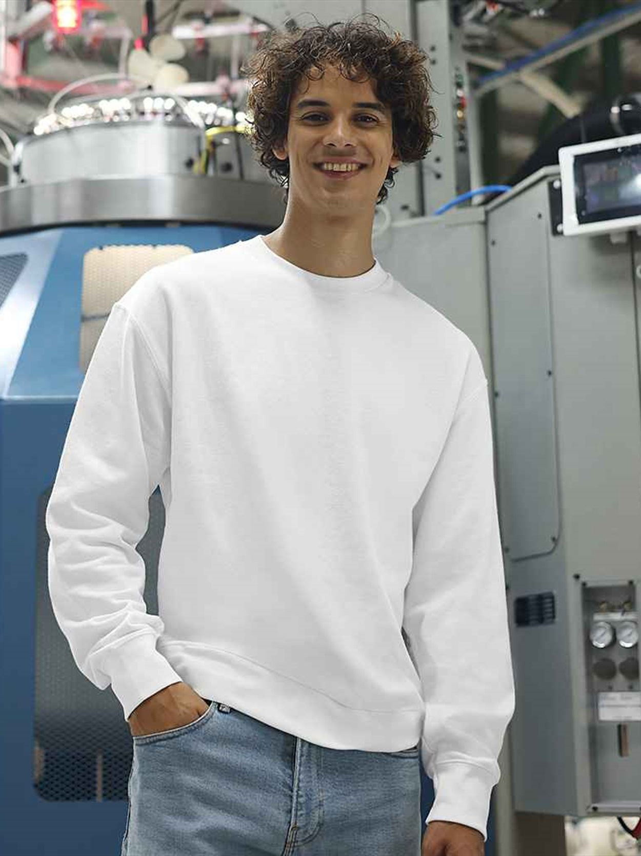 SS151 622820 Fruit of the Loom Iconic Premium Set-In Sweatshirt Image 1