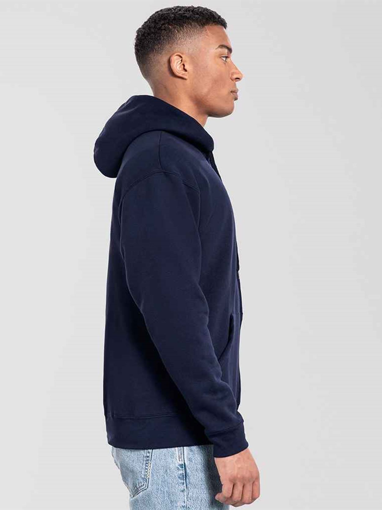 SS153 622860 Fruit of the Loom Iconic Premium Hooded Sweat Jacket Image 2
