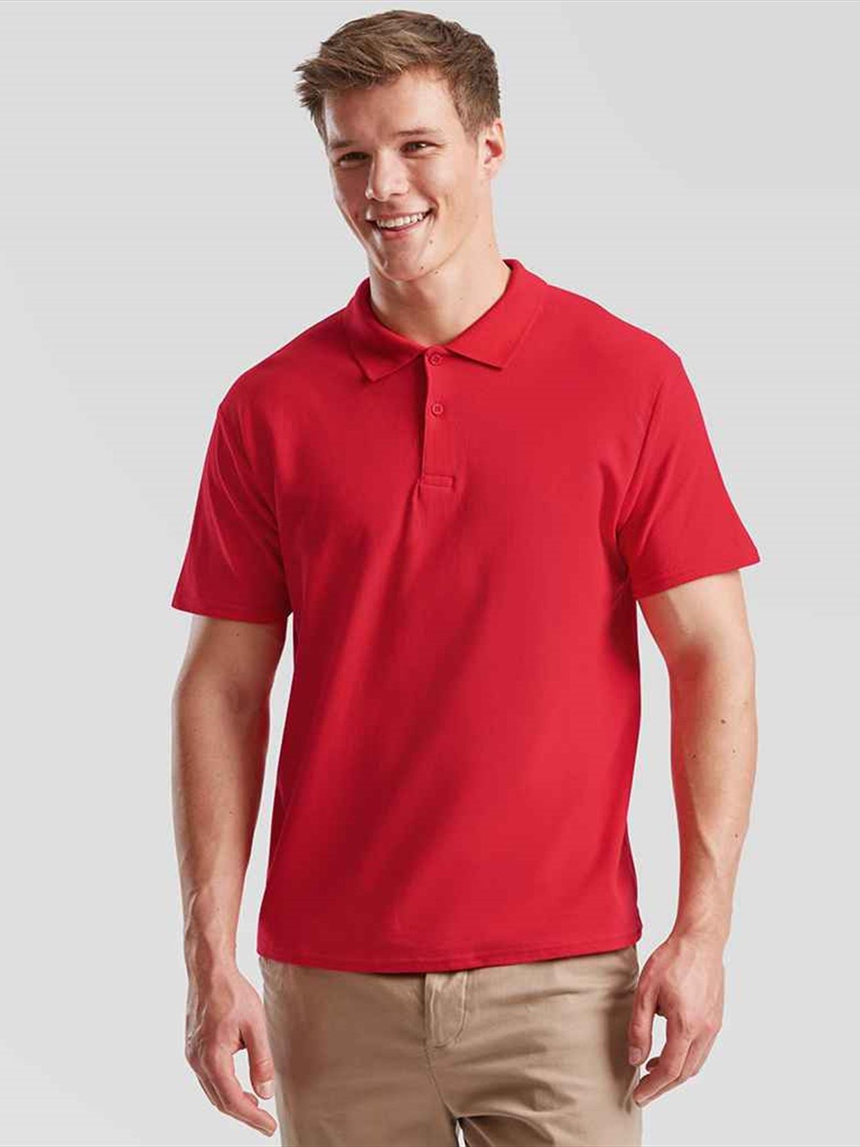 SS229 630500 Fruit of the Loom Original Piqué Polo Shirt Image 2