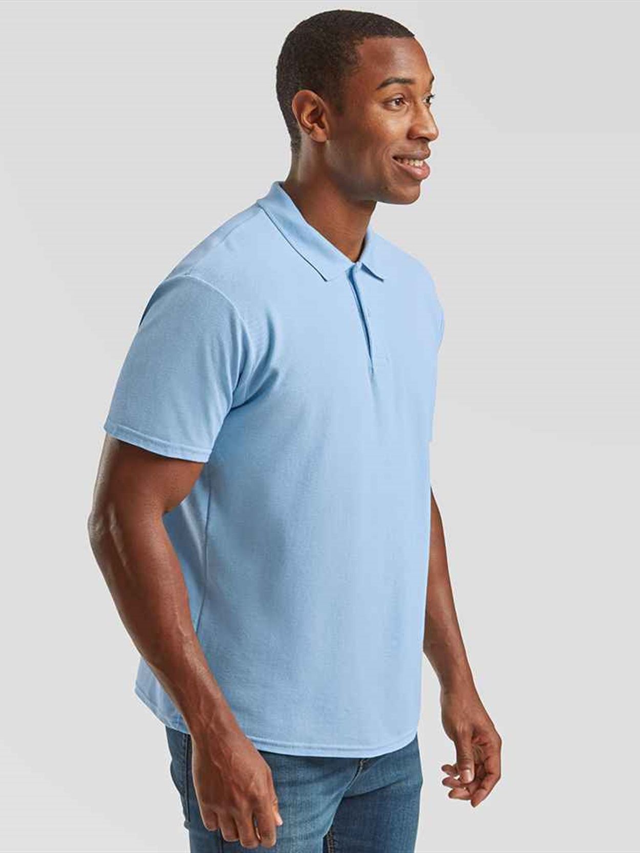 SS229 630500 Fruit of the Loom Original Piqué Polo Shirt Image 1
