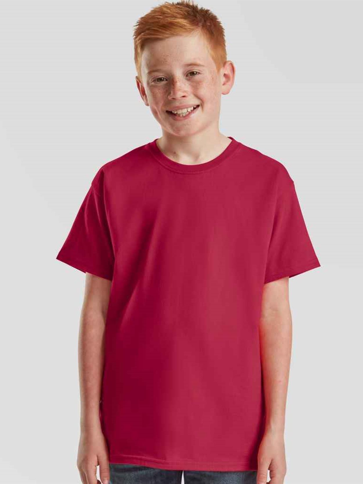 SS620B 613630 Fruit of the Loom Kids Iconic 195 T-Shirt Image 2