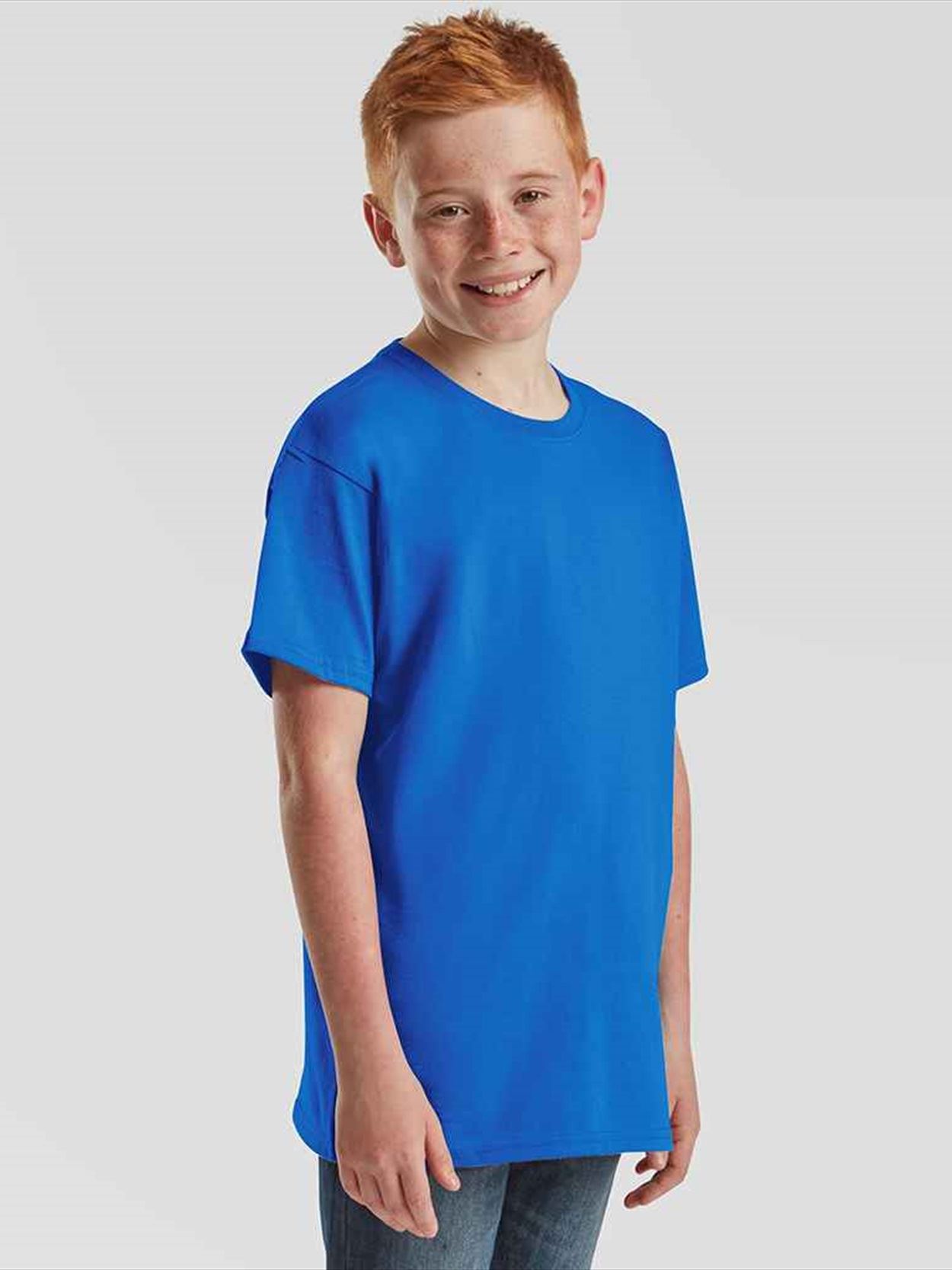 SS620B 613630 Fruit of the Loom Kids Iconic 195 T-Shirt Image 1