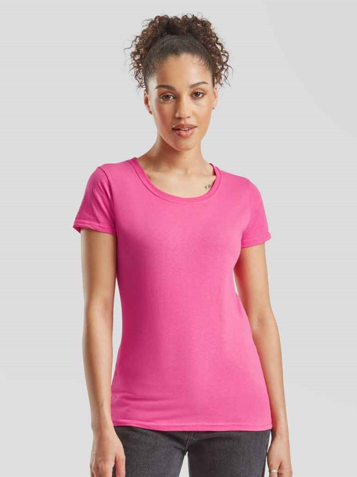 SS712 614200 Fruit of the Loom Lady Fit Original T-Shirt Image 2
