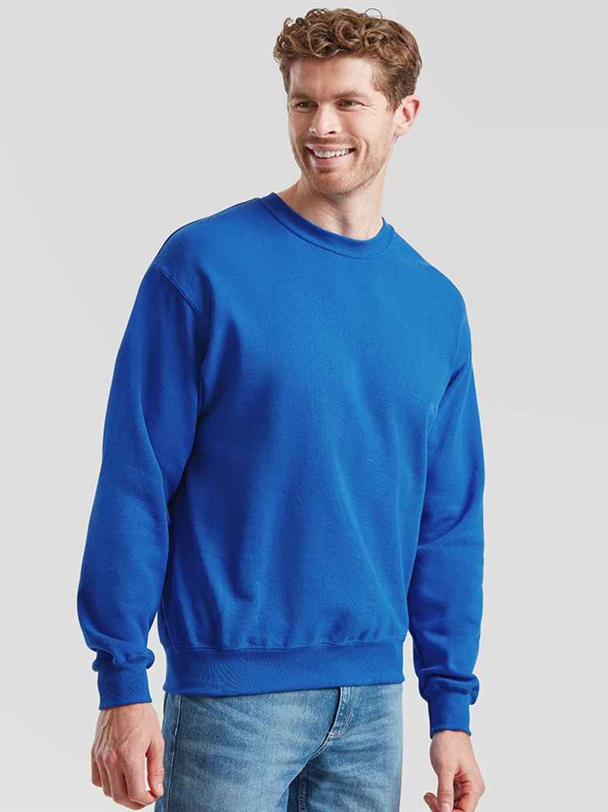 SS9 622020 Fruit of the Loom Classic Drop Shoulder Sweatshirt Image 2