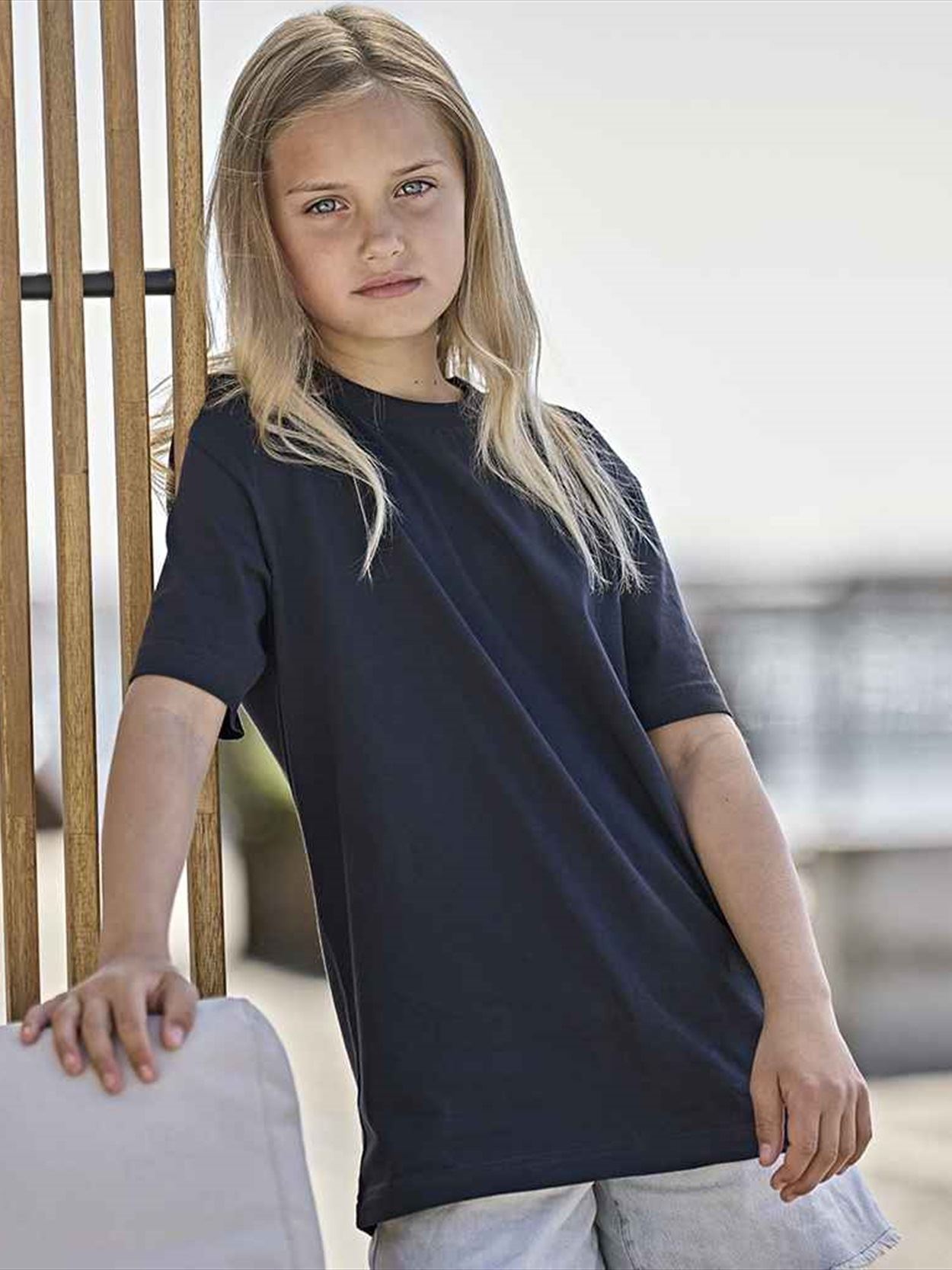 T1140B 1140B Tee Jays Kids Unlabeled T-Shirt Image 1