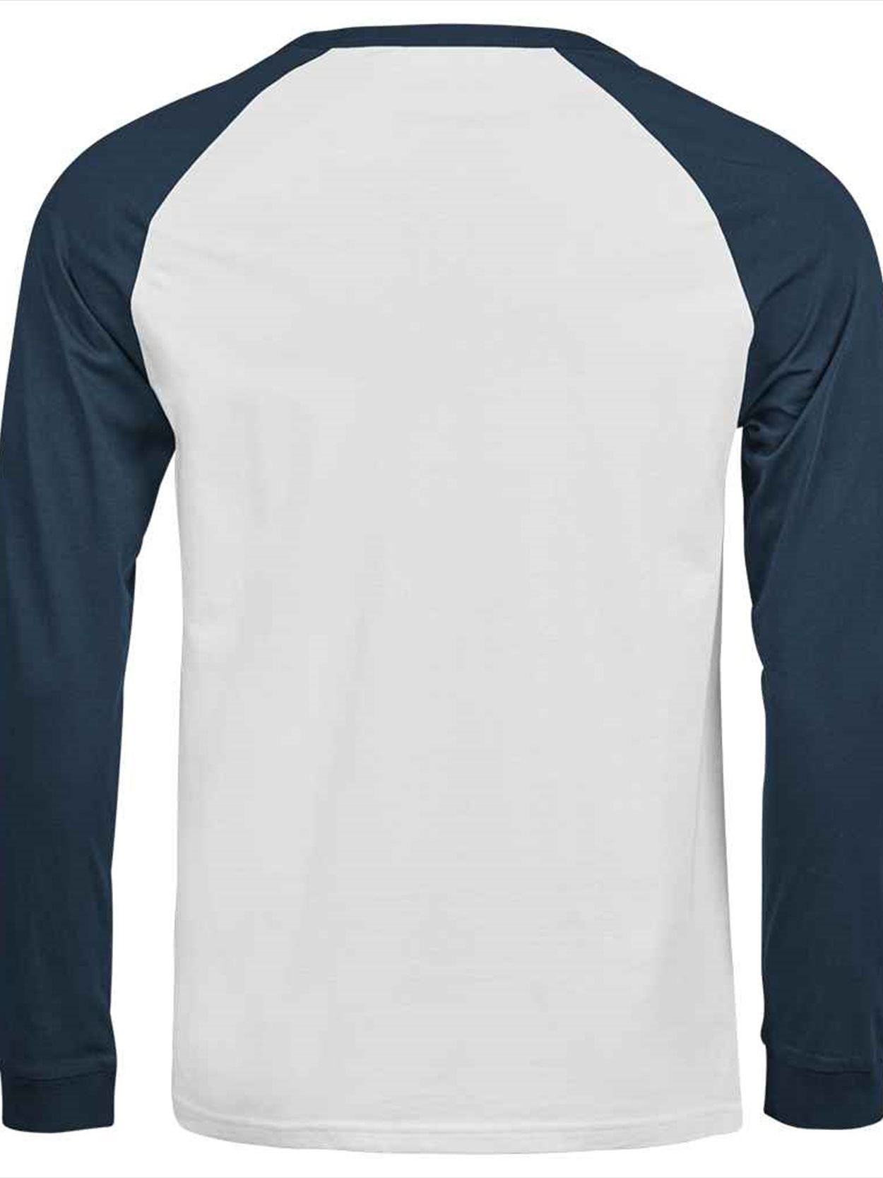 T1170 1170 Tee Jays Unlabeled Baseball T-Shirt Image 2