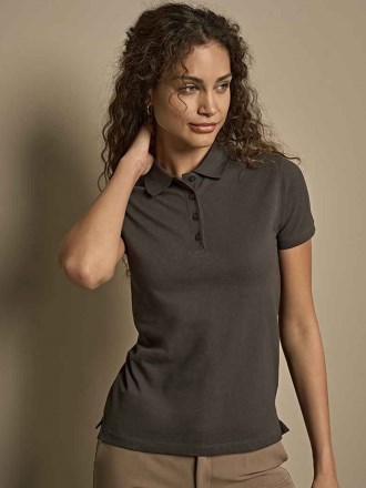 T1401 1401 Tee Jays Ladies Heavy Cotton Piqué Polo Shirt
