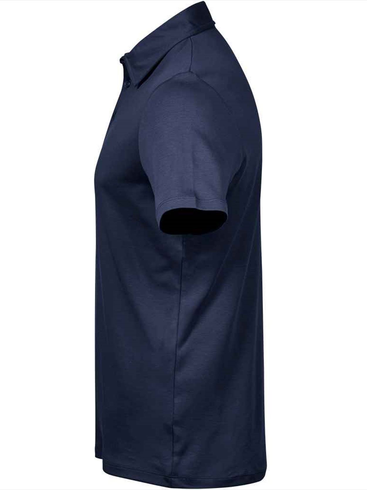 T1440 1440 Tee Jays Pima Cotton Interlock Polo Shirt Image 3