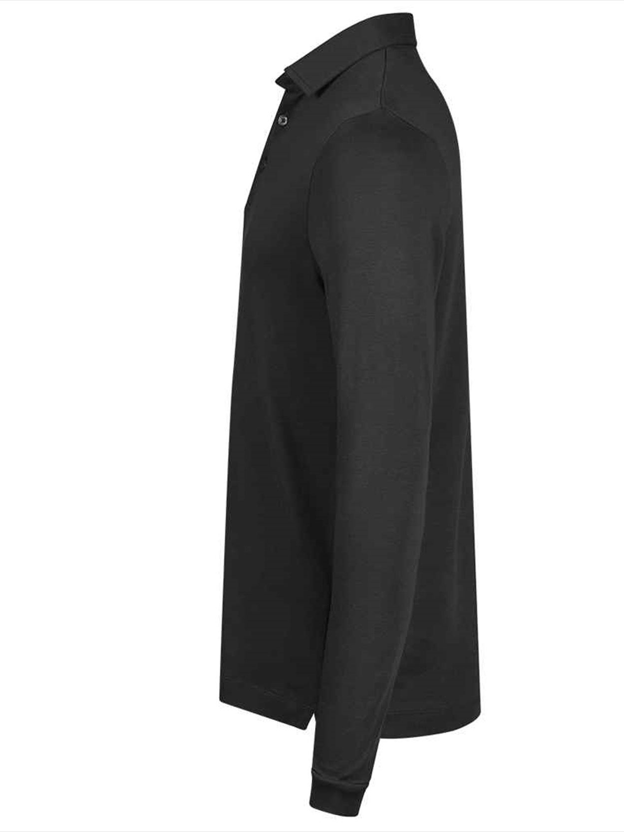 T1442 1442 Tee Jays Pima Cotton Long Sleeve Polo Shirt Image 3
