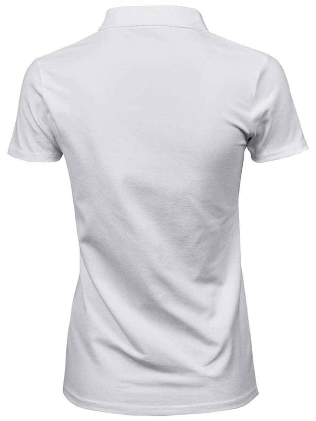 T145 145 Tee Jays Ladies Luxury Stretch Polo Shirt Image 3