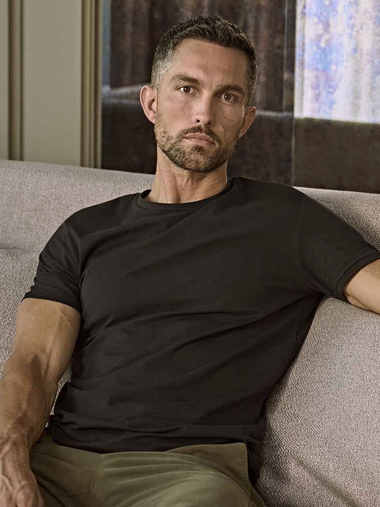 T400 400 Tee Jays Stretch T-Shirt Image 1