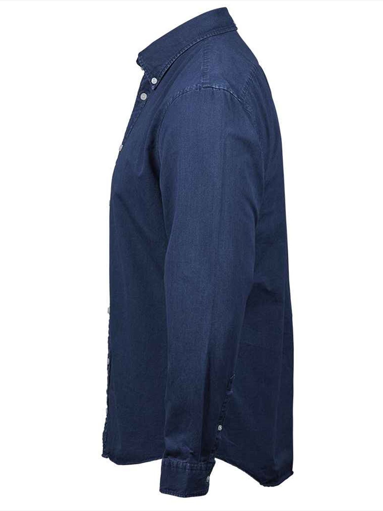 T4002 4002 Tee Jays Long Sleeve Casual Twill Shirt Image 3