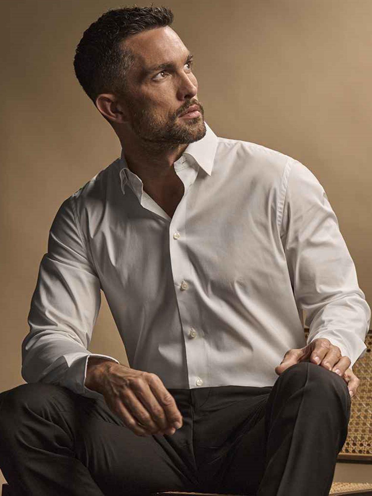 T4024 4024 Tee Jays Luxury Stretch Long Sleeve Shirt Image 1