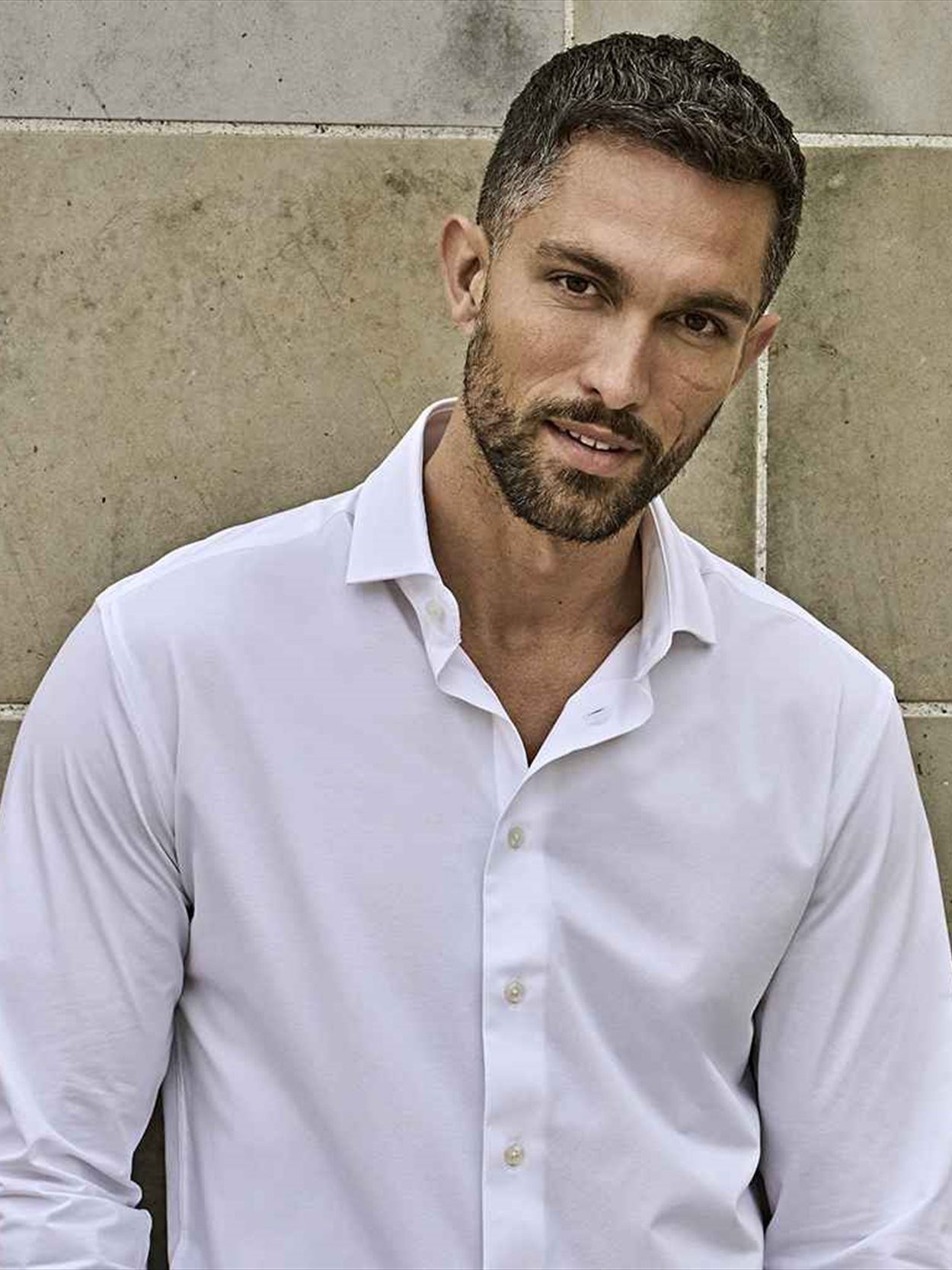T4030 4030 Tee Jays Active Stretch Long Sleeve Shirt Image 1