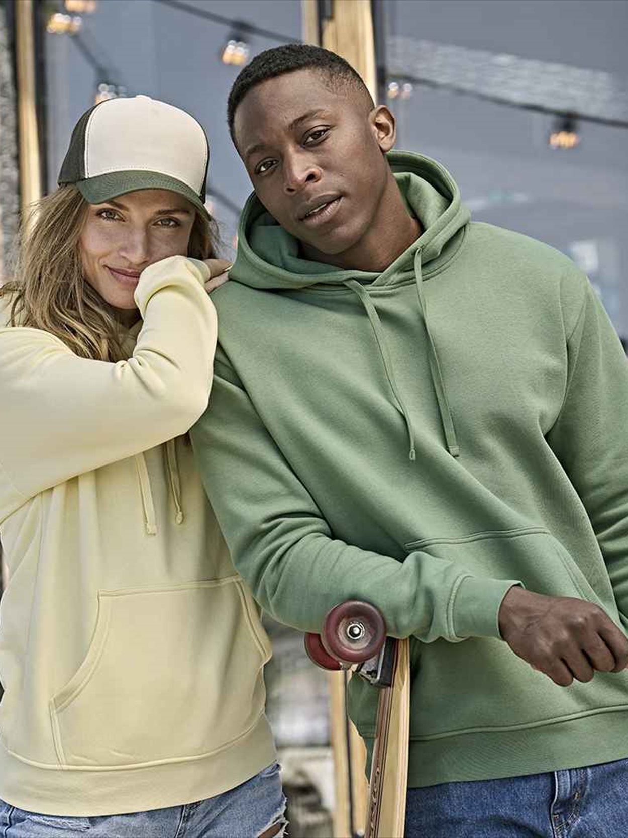 T5152 5152 Tee Jays Unlabeled Hooded Sweatshirt Image 3