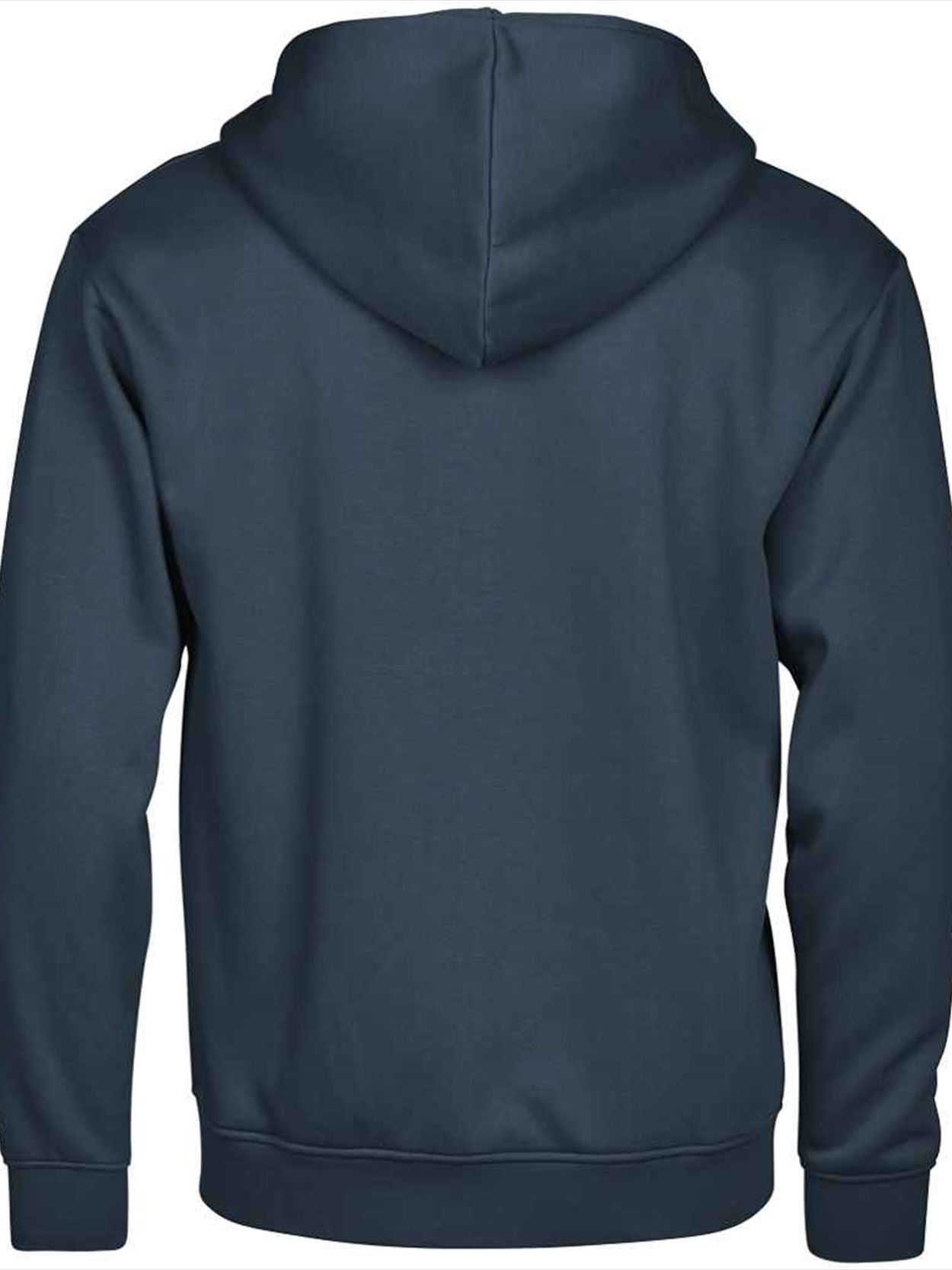 T5154 5154 Tee Jays Unlabeled Hooded Full Zip Sweatshirt Image 2