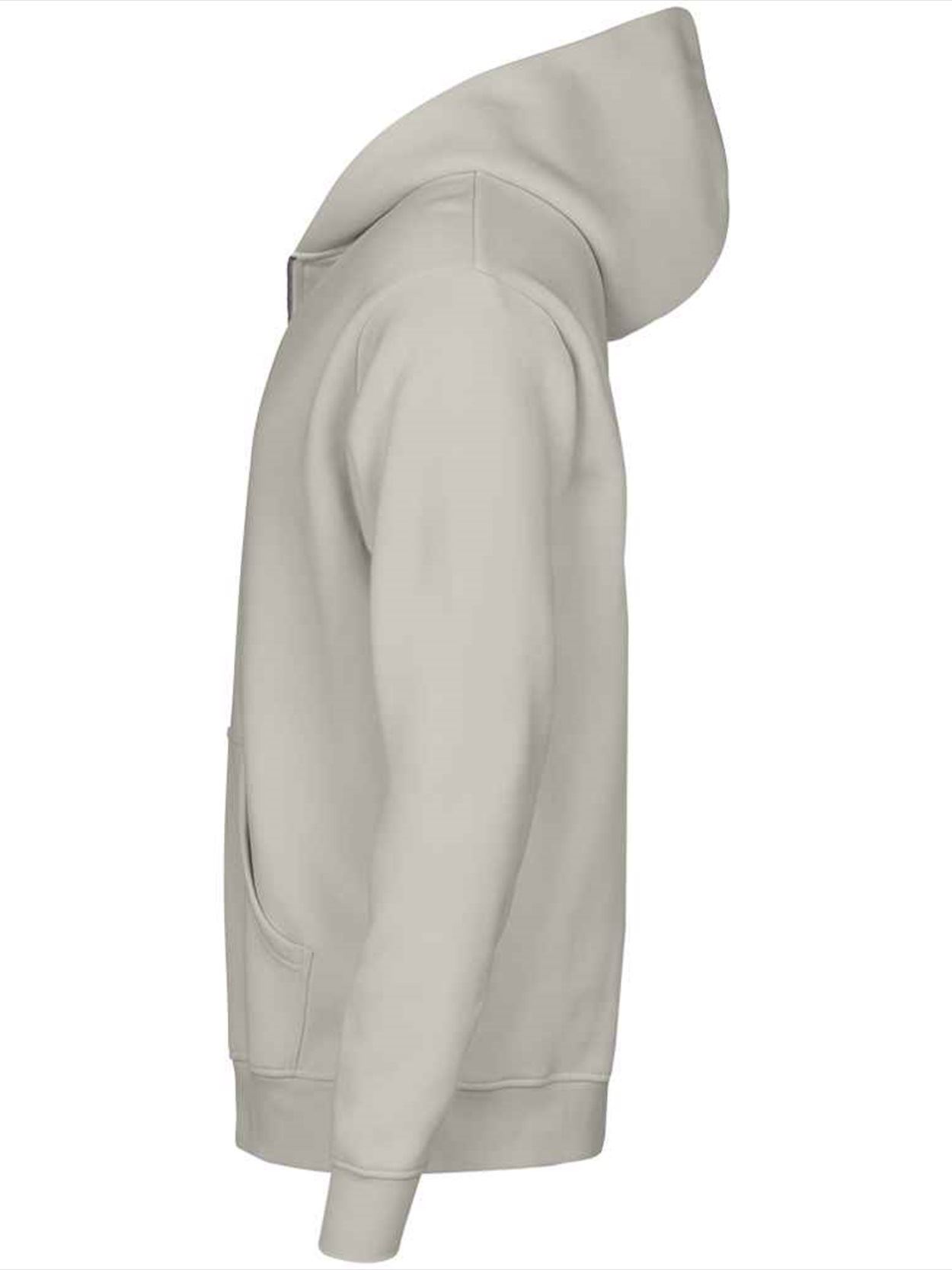 T5154 5154 Tee Jays Unlabeled Hooded Full Zip Sweatshirt Image 3