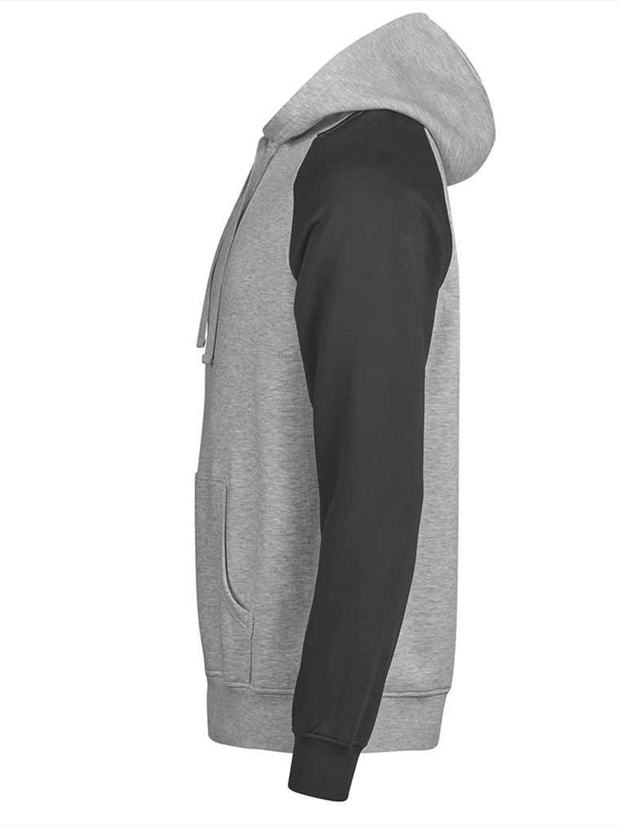 T5156 5156 Tee Jays Unlabeled Two-Tone Hooded Sweatshirt Image 3