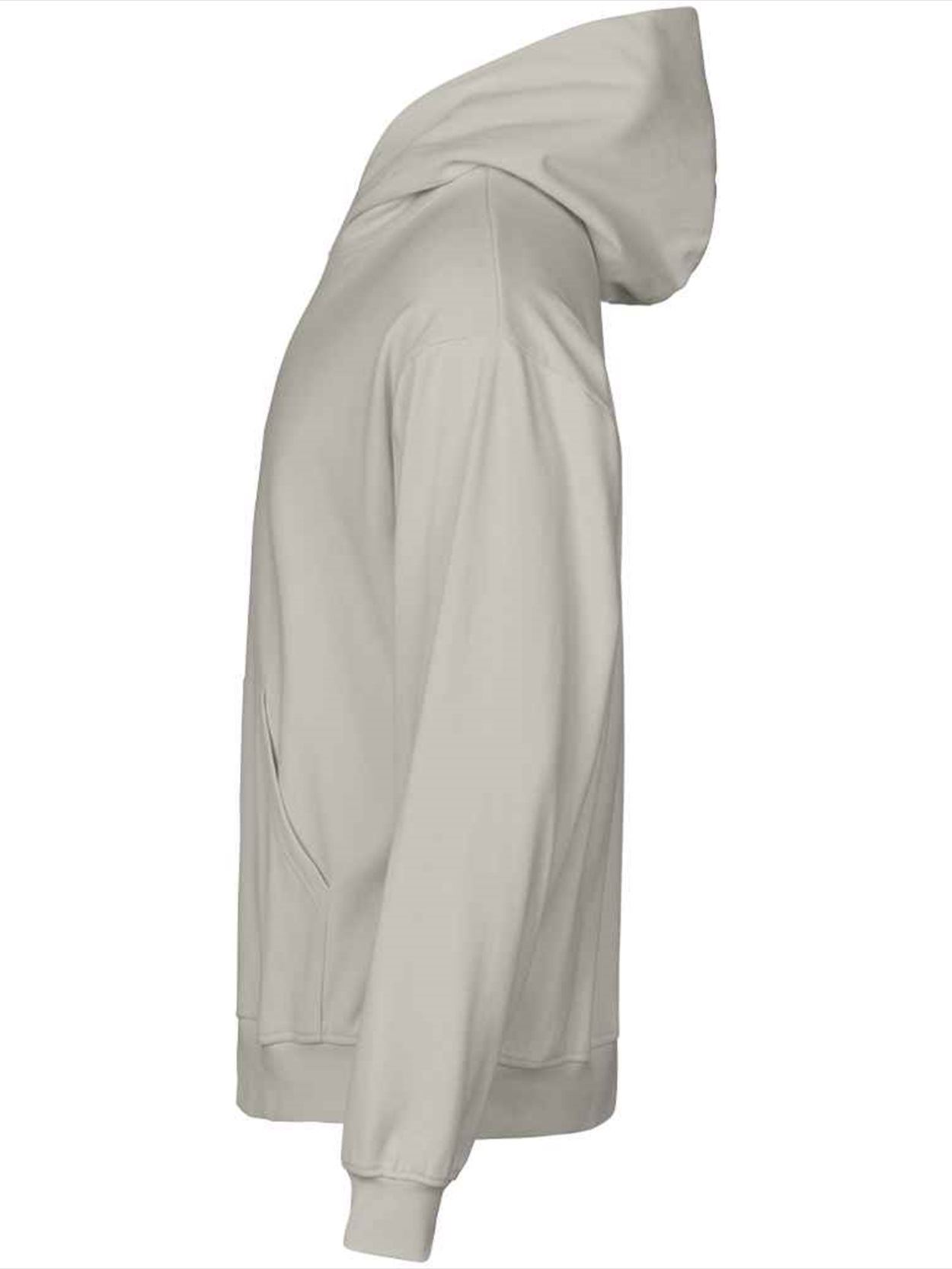 T5162 5162 Tee Jays Unlabeled Heavy Loose Fit Hooded Sweatshirt Image 3